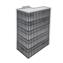 画像をギャラリービューアに読み込む, Outland Models Modern 5-story Commercial Building Office(L-shape) 1:87 HO Scale