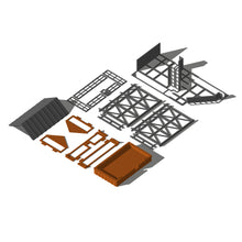 Load image into Gallery viewer, Station Overhead Signal Box / Tower 1:87 HO Scale