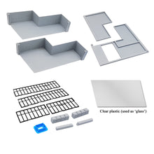 Load image into Gallery viewer, Modern Style Stacked Box Shop 'Fun Box' HO Scale 1:87