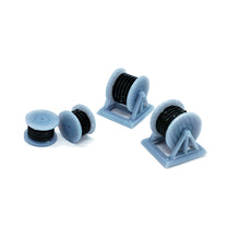 Cargar imagen en el visor de la galería, Car Load - Cable Drum Set 1:87 HO Scale