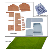 将图片加载到图库查看器,Large Country Farm Barn-McLean Barn Gettysburg 1:87 HO Scale