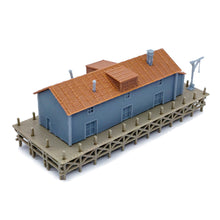 画像をギャラリービューアに読み込む, Waterfront / Dockside Warehouse Set 1:160 N Scale