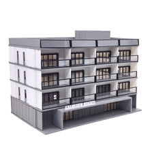 将图片加载到图库查看器,Downtown 4-Story Apartment(White) Stackable 1:87 HO Scale