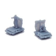 Laden Sie das Bild in den Galerie-Viewer, Small Raft Set with Figures 1:220 Z Scale