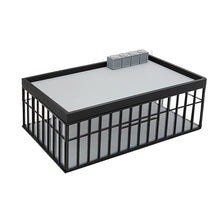 Load image into Gallery viewer, Modern Commercial Box Building Full Glass Stackable HO Scale 1:87