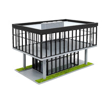 Load image into Gallery viewer, Modern Style 2-Story Full Glass Box Shop &#39;The Grandview&#39; HO Scale 1:87