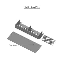 将图片加载到图库查看器,Background 5-Story Apartment(Grey) Stackable 1:64 S Scale