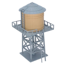 Load image into Gallery viewer, Trackside Water Tower (Wood Style) S Scale 1:64