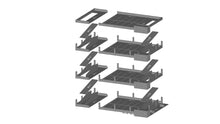 Cargar imagen en el visor de la galería, 4-Story Car Parking Building 1:87 HO Scale