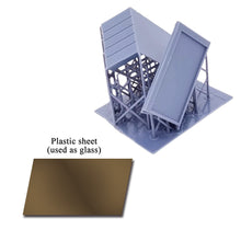 将图片加载到图库查看器,Modern Commercial Box Building Corner Stackable 1:160 N Scale