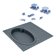 Load image into Gallery viewer, Swimming Pool Set with People Figures 1:87 HO Scale