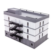 将图片加载到图库查看器,Downtown 4-Story Apartment(White) Stackable 1:87 HO Scale