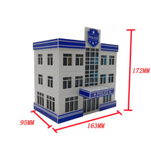 Charger l'image dans la galerie, Outland Models Railway Scenery City Small Police Station Building 1:64 S Scale