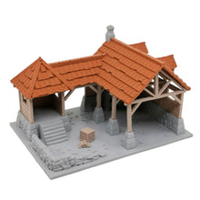 Load image into Gallery viewer, War of Tyrant Series Medieval Blacksmith Shop 28mm Scale