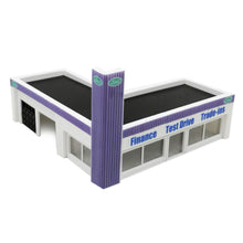 Cargar imagen en el visor de la galería, Car Dealership Building 1:87 HO Scale