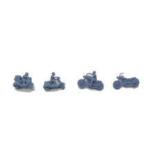 将图片加载到图库查看器,Outland Models Railway Scenery Motorbike Set 1:64 S Scale
