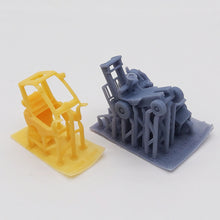画像をギャラリービューアに読み込む, Outland Models Train Railroad Heavy Duty Forklift Truck w Driver HO Scale 1:87