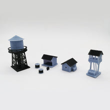 Laden Sie das Bild in den Galerie-Viewer, Outland Models Train Railway Layout Trackside Building Set Z Scale 1:220