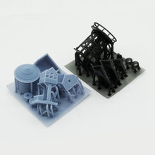 Laden Sie das Bild in den Galerie-Viewer, Outland Models Train Railway Layout Trackside Building Set Z Scale 1:220