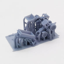 Load image into Gallery viewer, Country Farm Tractor Set with Straw Z Scale 1:220 Outland Models Railway Scenery
