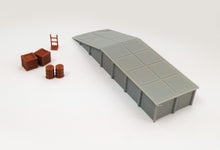 将图片加载到图库查看器,Platform / Loading Dock w Goods HO Scale Outland Models Train Railway Layout