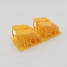 画像をギャラリービューアに読み込む, Outland Models Model Railroad Scenery City Car Taxi 4pcs Scale N 1:150