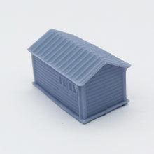Laden Sie das Bild in den Galerie-Viewer, Outland Models Model Railroad Single Car Garage with Car 1:220 Scale Z