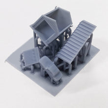 Laden Sie das Bild in den Galerie-Viewer, Outland Models Model Railroad Single Car Garage with Car 1:220 Scale Z