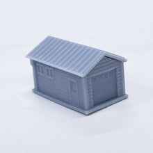 Laden Sie das Bild in den Galerie-Viewer, Outland Models Model Railroad Single Car Garage with Car 1:220 Scale Z
