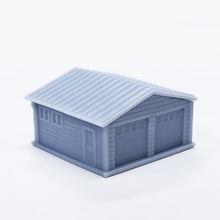 将图片加载到图库查看器,Outland Models Model Railroad Double Car Garage with Cars 1:160 Scale N