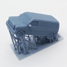 画像をギャラリービューアに読み込む, Outland Models Model Railroad Scenery Modern Car Cargo Van Scale HO 1:87