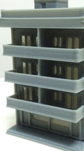 将图片加载到图库查看器,Modern City Building 4-Story Apartment Z Scale 1:220 Outland Models Railway