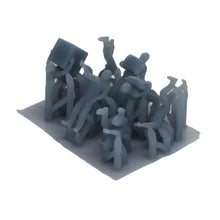 Charger l'image dans la galerie, Outland Models Scenery Miniature Logistics Warehouse Worker Figure Set 1:64 S Scale