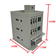 Laden Sie das Bild in den Galerie-Viewer, Outland Models Railway Scenery 3-Story Small City Office 1:64 S Scale
