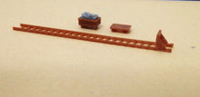 Laden Sie das Bild in den Galerie-Viewer, Ore Mining Accessories: Cart Truck Shanty.. N Scale Outland Models Train Railway