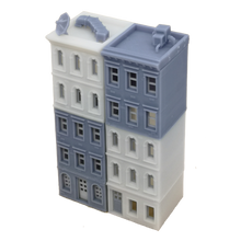 将图片加载到图库查看器,Downtown Apartment Set White Grey N Scale 1:160