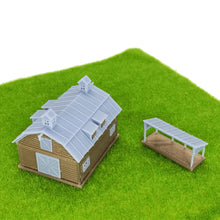 画像をギャラリービューアに読み込む, Country Farm Barn w Accessories N Scale 1:160