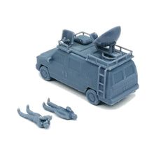 画像をギャラリービューアに読み込む, News Broadcast Van w Figures 1:87 HO Scale