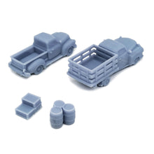 画像をギャラリービューアに読み込む, Classic Pick-up Truck Set 1:87 HO Scale