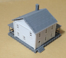 将图片加载到图库查看器,Country 2-Story House White N Scale 1:160 Outland Models Train Railway Layout