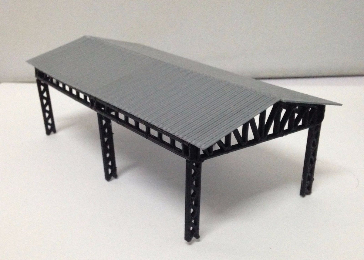 Medium Open Shed for Cargo / Equipment HO OO Scale Outland Models Trai