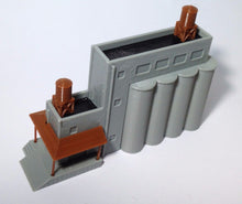 将图片加载到图库查看器,Industrial Facility Grain Silos N Scale Outland Models Train Railway Layout