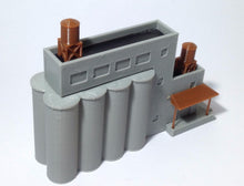 将图片加载到图库查看器,Industrial Facility Grain Silos N Scale Outland Models Train Railway Layout