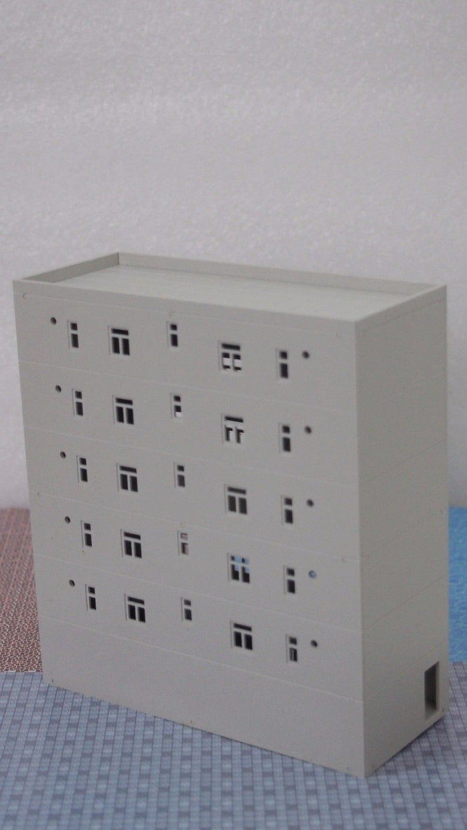 Colored Modern City Business Building Tall Office N Scale Outland Models Railway