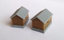 Load image into Gallery viewer, Country Farm House Shed Cottage Set N Scale Outland Models Train Railway Layout