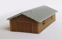 Load image into Gallery viewer, Country Farm House Shed Cottage Set N Scale Outland Models Train Railway Layout