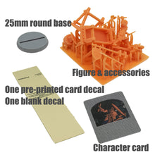 Charger l'image dans la galerie, War of Tyrant Series Medieval Blacksmith Shop & Figure Set 28mm