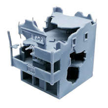 将图片加载到图库查看器,Damaged City House (with Balcony) 1:160 N Scale