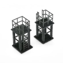Laden Sie das Bild in den Galerie-Viewer, Industrial Platform 2 pcs 1:87 HO Scale Outland Models Railroad Scenery