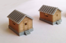 Load image into Gallery viewer, Country Farm House Shed Cottage Set Z Scale Outland Models Train Railway Layout